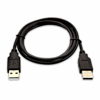 USB-kabel V7 V7USB2AA-01M-1E      USB A Sort