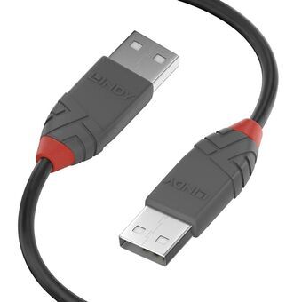 Kabel Micro USB LINDY 36693 2 m Sort Grå Multifarvet