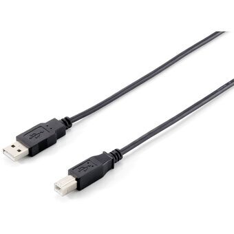 USB-kabel Equip 1,8 m Sort