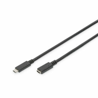USB-C-kabel Digitus AK-300210-015-S Sort 1,5 m
