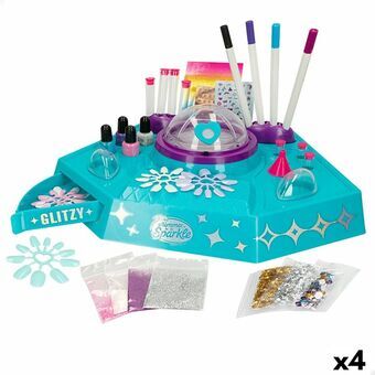 Manicuresæt Cra-Z-Art Shimmer \'n Sparkle 36 x 11 x 27 cm 4 enheder Børns