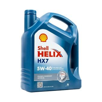 Motorolie til bil Shell Helix HX7 5W40 5 L