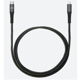 USB-C til Lightning-kabel Mobilis Sort 1 m