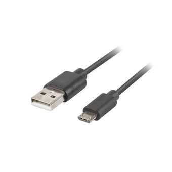 Kabel Micro USB Lanberg CA-USBM-20CU-0010-BK Sort 1 m
