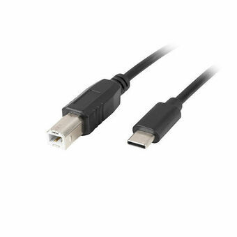 Kabel USB C Lanberg CA-USBA-13CC-0018-BK 1,8 m Sort