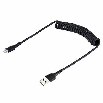 USB til Lightning-kabel Startech RUSB2ALT50CMBC Sort 50 cm