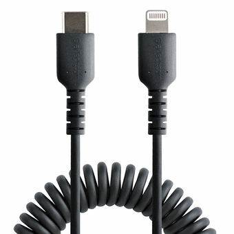 USB til Lightning-kabel Startech RUSB2CLT50CMBC Sort 50 cm