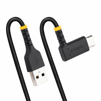 USB A til USB C-kabel Startech R2ACR-15C Sort