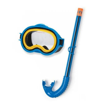 Snorkel beskyttelsesbriller og rør til børn Intex 55642