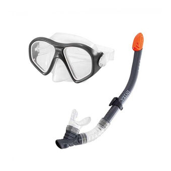 Snorkel beskyttelsesbriller og rør Intex 55648