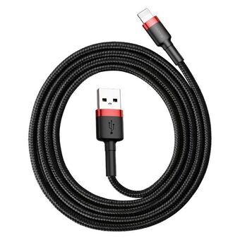USB til Lightning-kabel Baseus CALKLF-C19 Sort 2 m