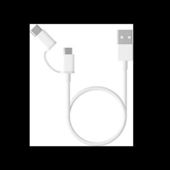 USB-kabel til micro USB Xiaomi Hvid 30 cm