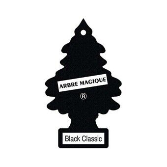 Luftfrisker til Bilen Arbre Magique Black Classic Fyrretræ