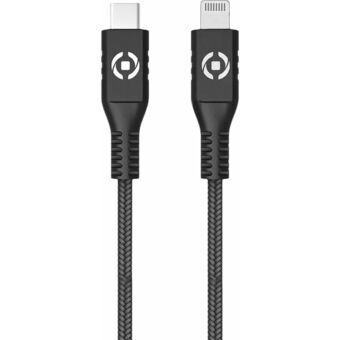USB-C til Lightning-kabel Celly PL2MUSBCLIGHT 2 m Sort