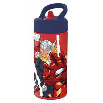 Vandflaske The Avengers Infinity Rød Sort (410 ml)