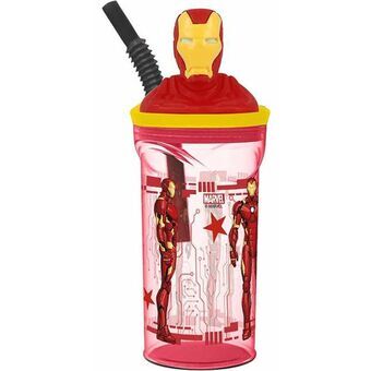 Vandflaske The Avengers Iron Man Plastik 360 ml