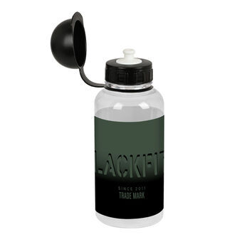 Vandflaske BlackFit8 Gradient Sort Militærgrøn PVC (500 ml)