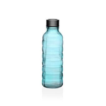 Flaske Versa 500 ml Blå Glas Aluminium 7 x 22,7 x 7 cm