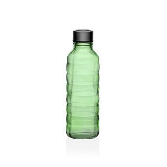 Flaske Versa 500 ml Grøn Glas Aluminium 7 x 22,7 x 7 cm
