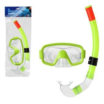 Snorkel beskyttelsesbriller og rør 60872 Gul Multifarvet