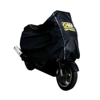 Motorcykel Cover OMP OMPS18020619 Sort (Størrelse M)