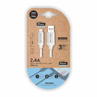 USB til Lightning-kabel Tech One Tech 1 m