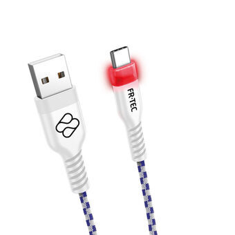 USB A til USB C-kabel FR-TEC FT0030 Hvid 3 m