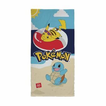 Strandhåndklæde Pokémon Multifarvet 100 % polyester