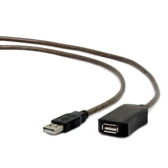USB forlængerkabel GEMBIRD USB A/USB A M/F 5m Sort 5 m