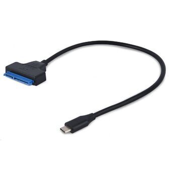 Kabel Micro USB GEMBIRD USB 3.0 Type-C male to SATA 2.5 drive adapter 20 cm Sort