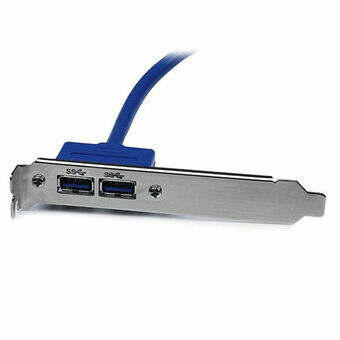 USB-kabel Startech USB3SPLATE           IDC Blå