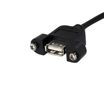 USB-kabel Startech USBPNLAFHD3 Sort 90 cm