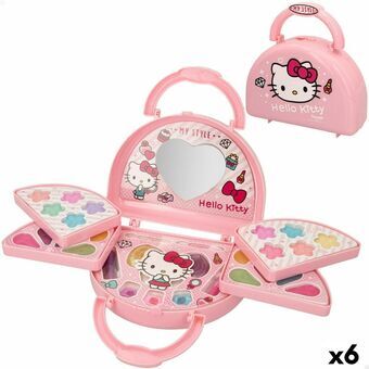 Makeup Sæt til Børn Hello Kitty 15 x 11,5 x 5,5 cm 6 enheder
