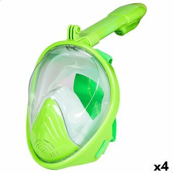 Dykkermaske AquaSport Grøn XS (4 enheder)