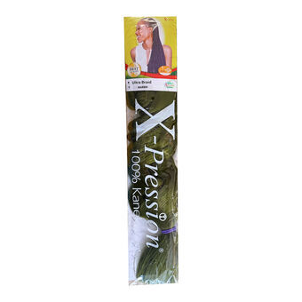 Extensions til håret X-Pression Pression Marsh Grøn Syntetisk