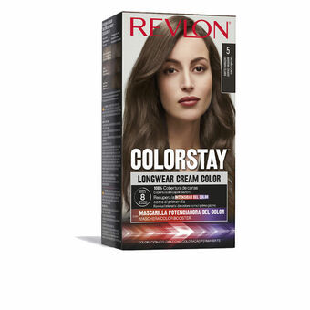 Permanent Farve Revlon Colorstay Klar Kastanje Nº 5