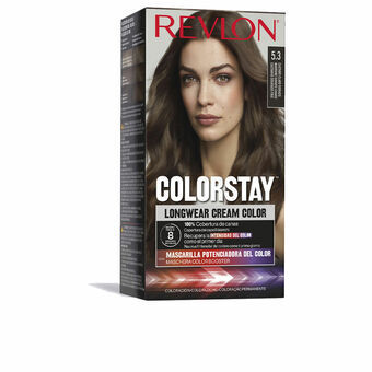 Permanent Farve Revlon Colorstay Nº 5.3 Klar Kastanje