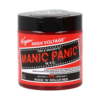 Semi-permanent Farve Manic Panic Panic High Rød Vegansk (237 ml)