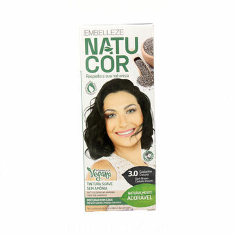 Permanent hårfarve Novex Naturcor Nº 3.0 (33 g)