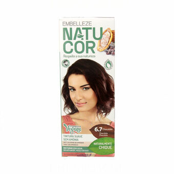Permanent hårfarve Novex Naturcor Nº 6.7 (33 g)