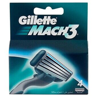 Barberblad til udskiftning til barbermaskine Gillette (4 uds)
