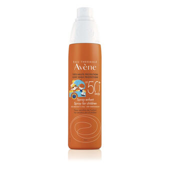 Solcreme spray til børn Avene Spf50+ (200 ml)