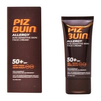 Solcreme til ansigtet Allergy Piz Buin Spf 50 (50 ml) (Unisex) (50 ml)