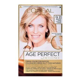 Permanent Anti-Age Farve Excellence Age Perfect L\'Oreal Make Up Lys gylden blond