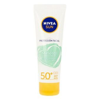Solcreme Sun Facial Mineral Nivea 50+ (50 ml)