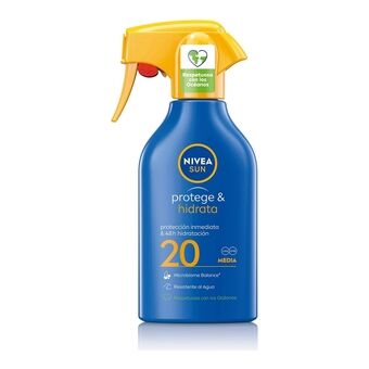 Solcreme spray Nivea Sun Bronzer Spf 20 (270 ml)