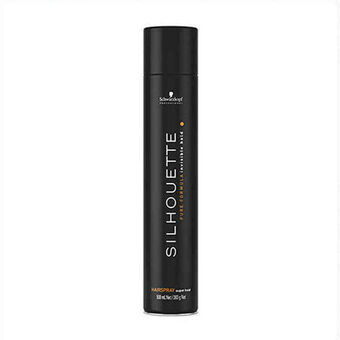 Stærk hårspray Silhouette Schwarzkopf Silhouette Laca/spray (500 ml)