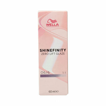 Permanent hårfarve Wella Shinefinity color Nº 06/6 (60 ml)