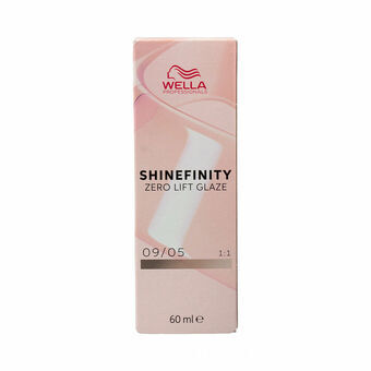 Permanent hårfarve Wella Shinefinity color Nº 09/05 (60 ml)