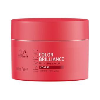 Maske Beskyttelse af Farven Wella Invigo Color Brilliance Tykt hår (150 ml)